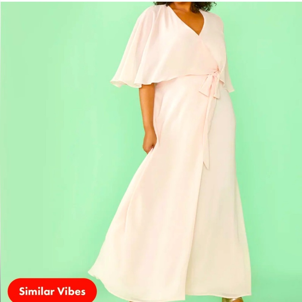 ModCloth Wrapped in Rapture Maxi Dress Size Small - Picture 4 of 4